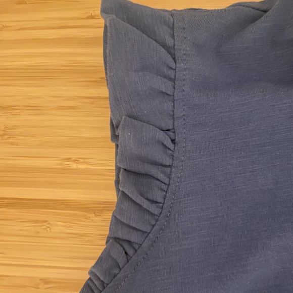 5 for $15- CeCe Ruffle Knit Top - Picture 3 of 6